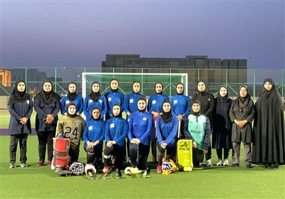  برتری تیم هاکی چمنی بانوان ایران مقابل عمان 
