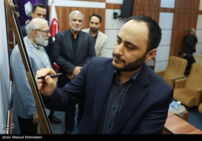 علی بهادری جهرمی سخنگوی دولت در نشست ایران فضایی و آئین رونمایی از سرویس فضا و نجوم خبرگزاری تسنیم
