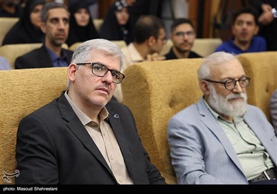  حسن سالاریه رئیس سازمان فضایی ایران در نشست ایران فضایی و آئین رونمایی از سرویس فضا و نجوم خبرگزاری تسنیم