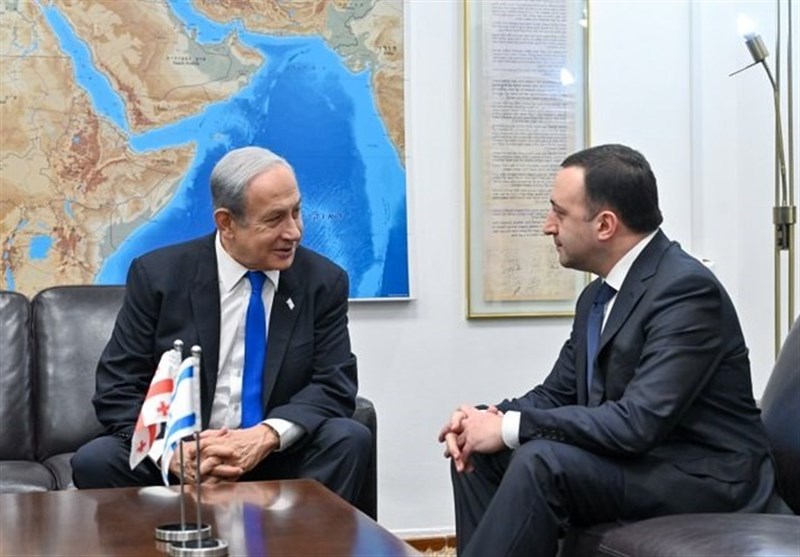 دیدار نخست وزیر گرجستان با همتای صهیونیست در تل‌آویو