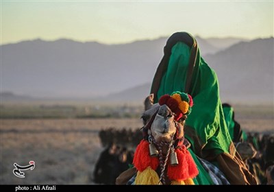 حرکت نمادین کاروان اسرای کربلا در خیابان‌های گرگان