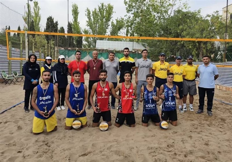تهران قهرمان مسابقات والیبال ساحلی کاپ آزاد زیر 21 سال شد