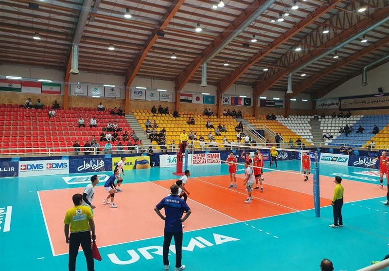 مسابقات والیبال قهرمانی آسیا/ اندونزی پیروز نبرد با قزاقستان شد