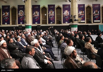 دیدار اعضای ستاد کنگره ملی بزرگداشت 3400 شهید استان اردبیل با رهبر معظم انقلاب