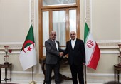 استقبال قالیباف از رئیس مجلس الجزایر