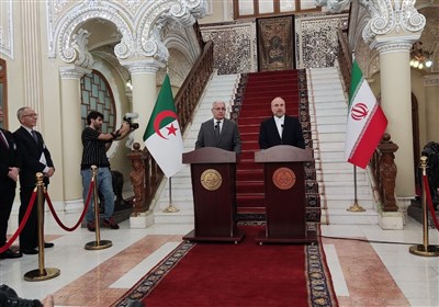  تاکید روسای مجلس ایران و الجزایر بر گسترش همکاری‌ها در سطح بین‌المللی 