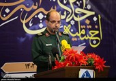 سخنرانی دکتر حسنی آهنگر  فرمانده دانشگاه جامع امام حسین(ع)