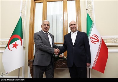İran ve Cezayir parlamento başkanları görüştü