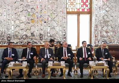 دیدار رییس مجلس ایران و الجزایر