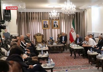 دیدار هیئت پارلمانی جمهوری اسلامی ایران با گروه‌های مقاومت فلسطینی در دمشق