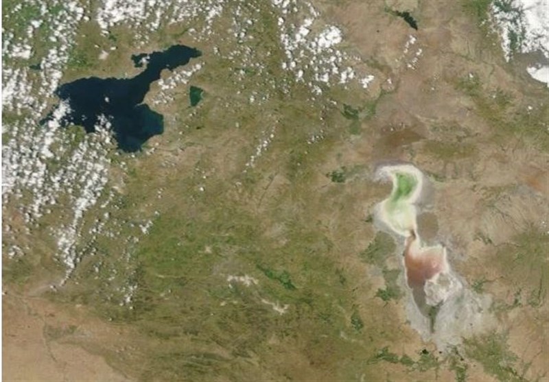 مساحت آب دریاچه ارومیه به 606 کیلومتر مربع رسید/ تداوم کاهش سطح تراز دریاچه