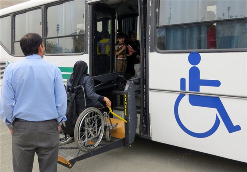 افزایش اتوبوس‌ها و ون‌های ویژه معلولان در نقاط مختلف پایتخت
