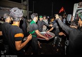 حرکت کاروان پیاده‌روی اربعین از ملاشیه‌ی اهواز