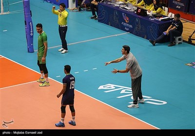 دیدار تیم های ملی والیبال ایران و پاکستان