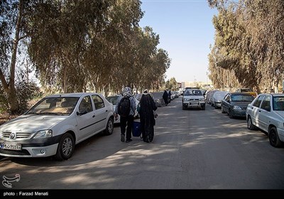 زائران اربعین حسینی در پایانه مرزی خسروی - 1