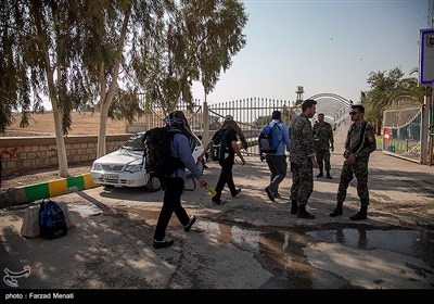 زائران اربعین حسینی در پایانه مرزی خسروی - 1