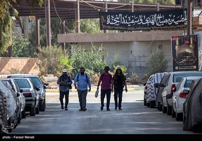 زائران اربعین حسینی در پایانه مرزی خسروی - 2