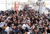حدود 68 هزار زائر اربعین در نیمه اول امروز از مرز مهران تردد کردند + فیلم