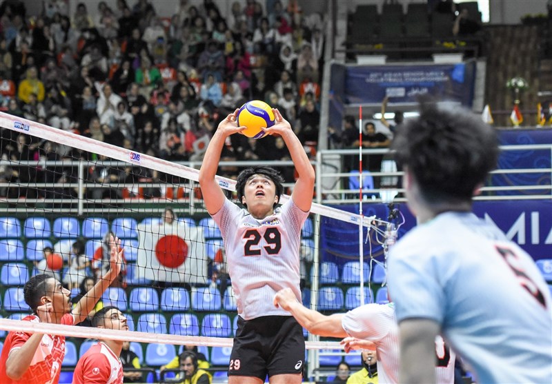 والیبال قهرمانی آسیا| ژاپن برای چهاردهمین بار فینالیست شد