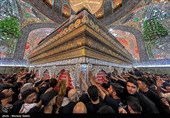 حال و هوای حرم مطهر حضرت علی (ع) در آستانه اربعین
