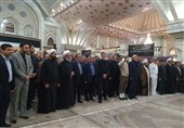 مدیران استان تهران با آرمان‌های امام (ره) تجدید میثاق کردند + فیلم و تصویر