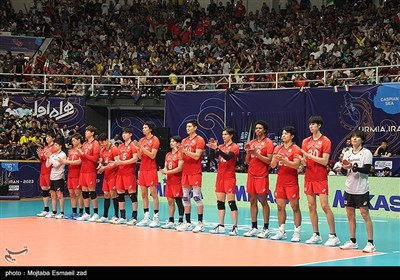فینال والیبال قهرمانی آسیا / ایران و ژاپن