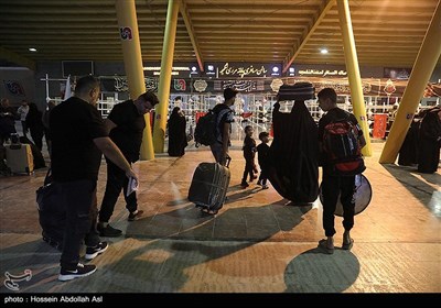 تردد شبانه زائران اربعین از مرز شلمچه