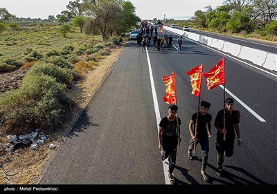 أجواء معبر جذابة على أعتاب الأربعین الحسینی