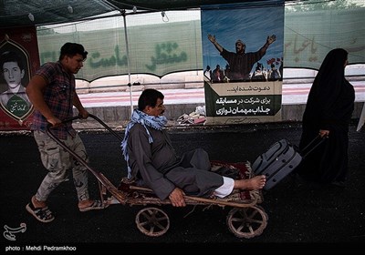 حال و هوای مرز چذابه در آستانه اربعین حسینی