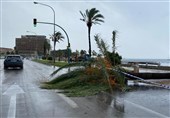 طوفان شدید جزیره مایورکای اسپانیا را در نوردید