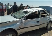 5 کشته در تصادف تریلی با پژو در محور دهلران - مهران