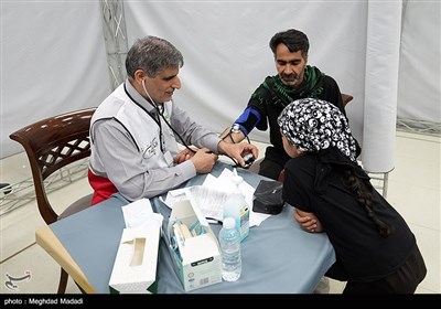 خدمات رسانی هلال احمر در نجف اشرف