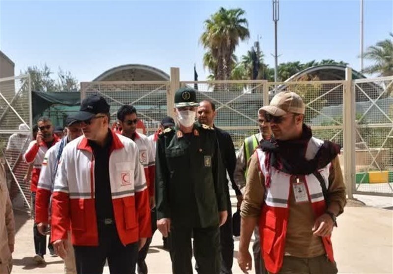 ‌حضور نایب رئیس الحشد‌الشعبی و سردار فضلی در مرز خسروی/ ‌سفر زائران ‌در امنیت و آرامش کامل است