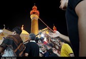حرم مطهر امام علی (ع) در آستانه اربعین حسینی