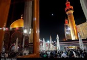 حرم مطهر امام علی (ع) در آستانه اربعین حسینی