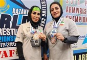 مسابقات جهانی مچ‌اندازی| کسب یک مدال نقره و دو برنز برای بانوان ایران