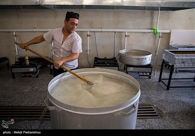 خدمت‌رسانی به زئران اربعین حسینی در مرز چذابه