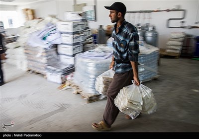 خدمت‌رسانی به زئران اربعین حسینی در مرز چذابه