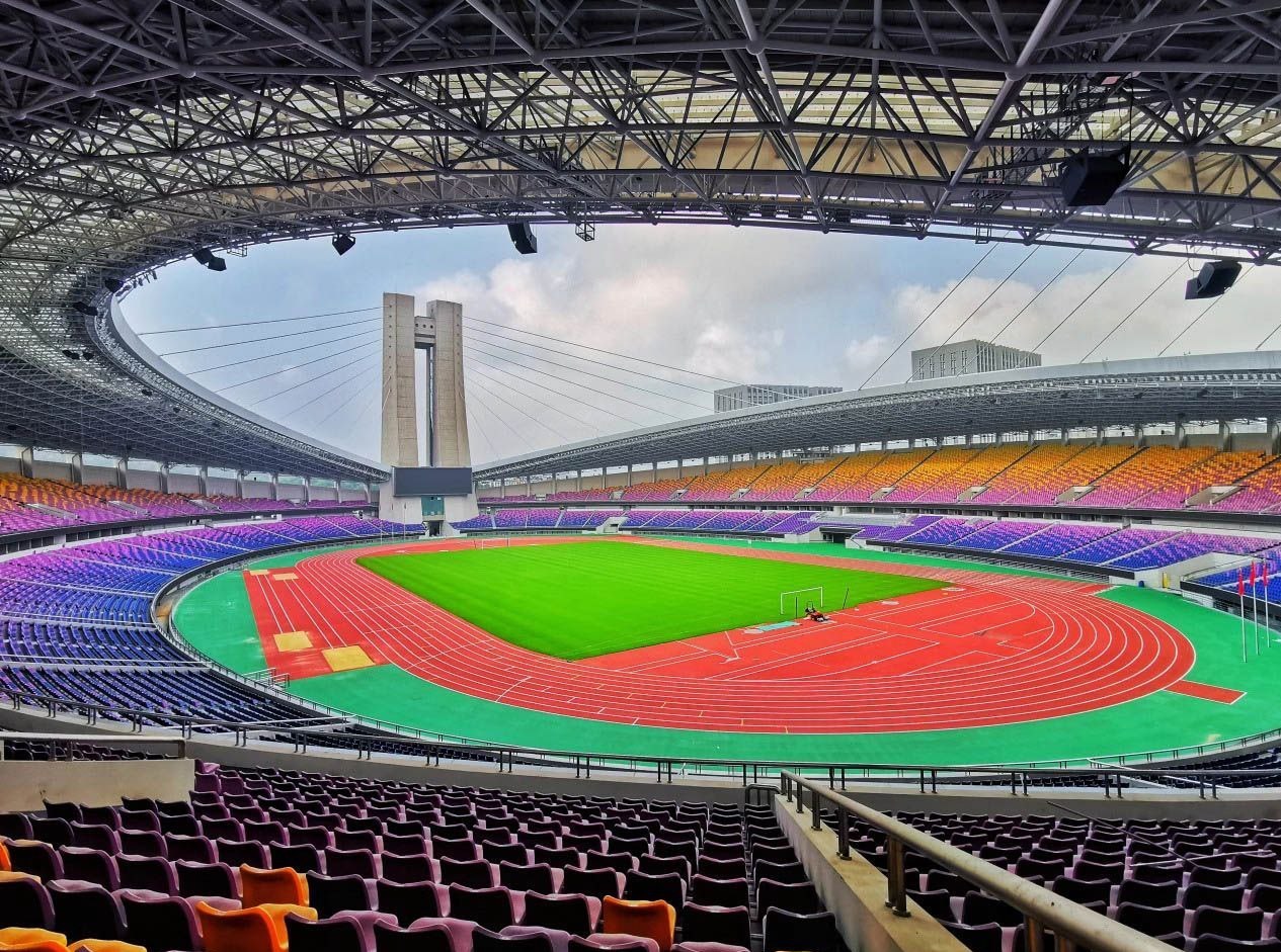 گزارشی از معرفی ورزشگاه‌های رشته‌های توپی در بازی‌های آسیایی هانگژو + تصاویر 9