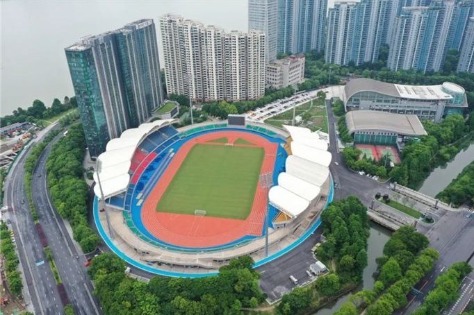 گزارشی از معرفی ورزشگاه‌های رشته‌های توپی در بازی‌های آسیایی هانگژو + تصاویر 11