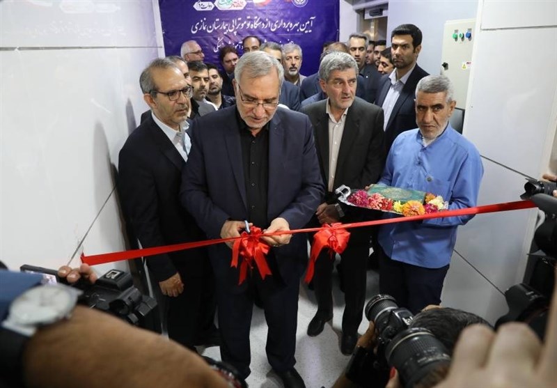 وزیر بهداشت بخش توموتراپی بیمارستان نمازی شیراز را افتتاح کرد