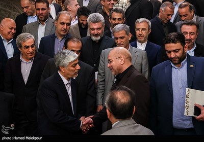 دیدار رؤسای فدراسیون های ورزشی با رئیس مجلس شورای اسلامی