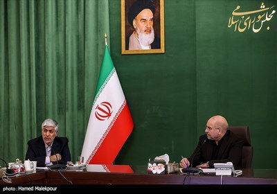 دیدار رؤسای فدراسیون های ورزشی با رئیس مجلس شورای اسلامی