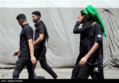 زائران اربعین حسینی در نجف اشرف