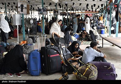 ورود زائران پاکستانی از مرز ریمدان - سیستان و بلوچستان