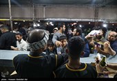 خدمت رسانی به زائرین اربعین حسینی در مرز شلمچه