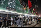 خدمت رسانی به زائرین اربعین حسینی در مرز شلمچه
