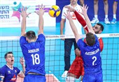 والیبال قهرمانی اروپا| پیروزی اسلوونی و فرانسه