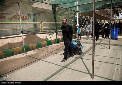 بازگشت زائران اربعین حسینی از مرز خسروی - 2