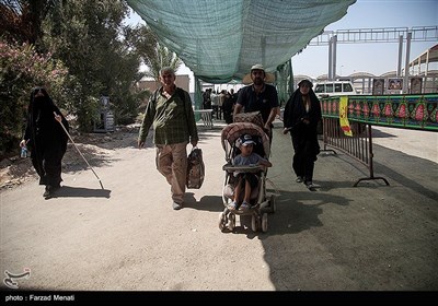 بازگشت زائران اربعین حسینی از مرز خسروی - 2